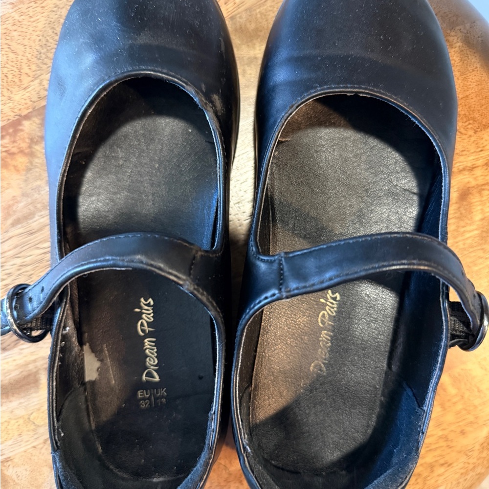 Dream Pairs Girls Black Mary Jane Dress Shoes